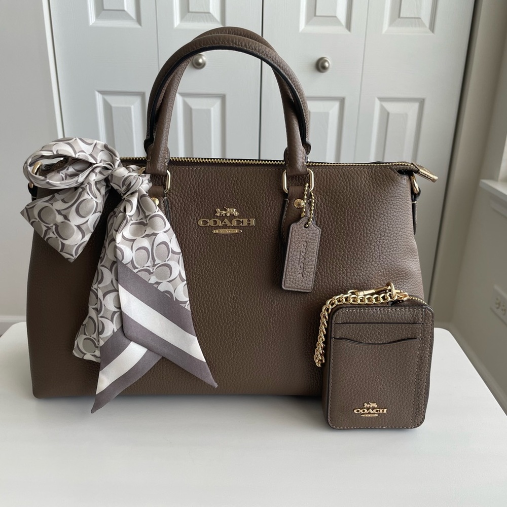 Coach Georgia Satchel Bag w/matching Wallet